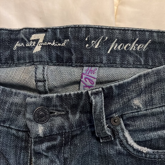 7 For All Mankind Lexie ‘A’ Pocket 💜 - Picture 4 of 8